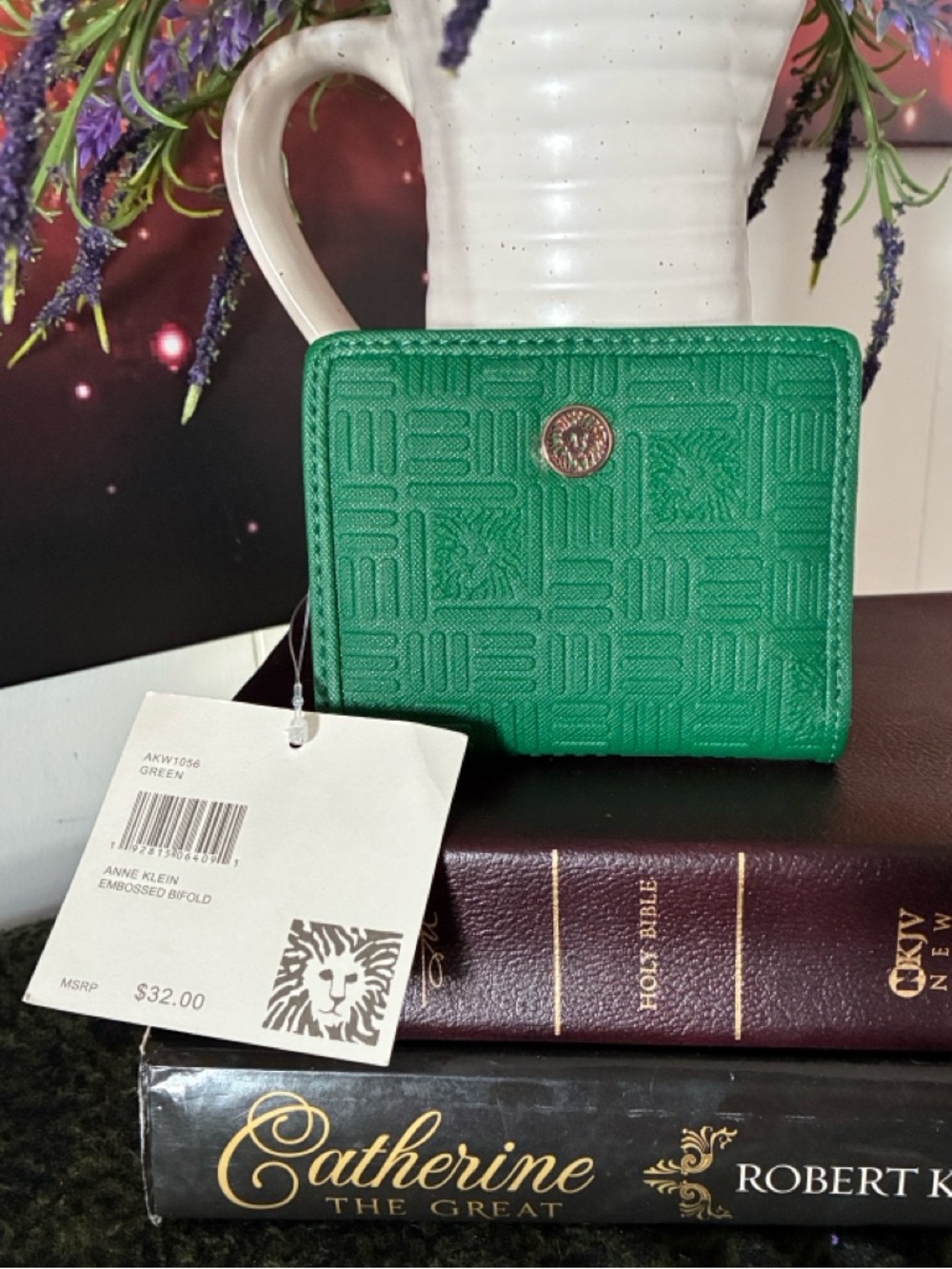 Anne Klein Embossed Wallet